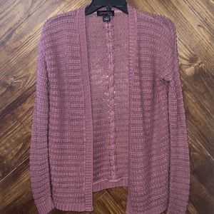 Beautiful Serendipity cardigan. Color: purple Size: small
